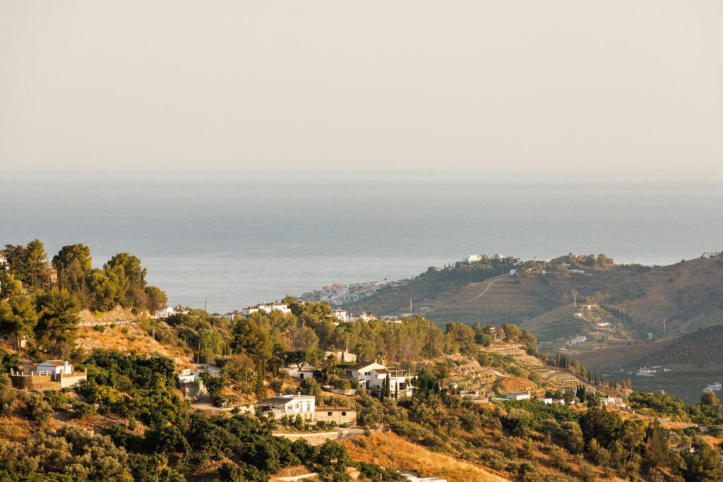 Beautiful landscape in Malaga